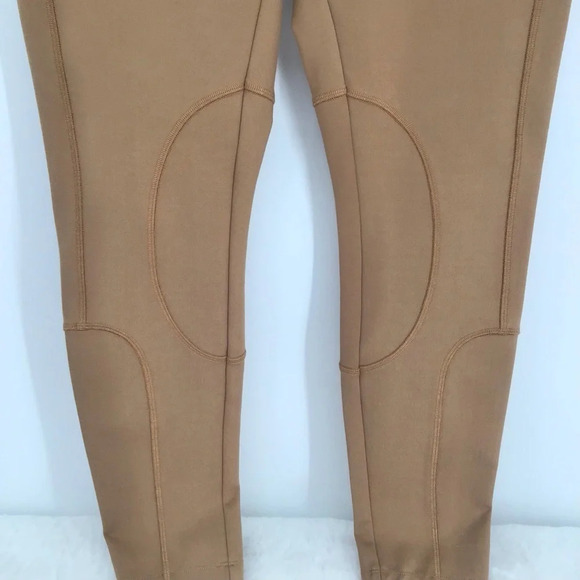 Etcetera Ponte Riding Equestrian Leggings Dressage Tan Size 2 - Picture 5 of 10